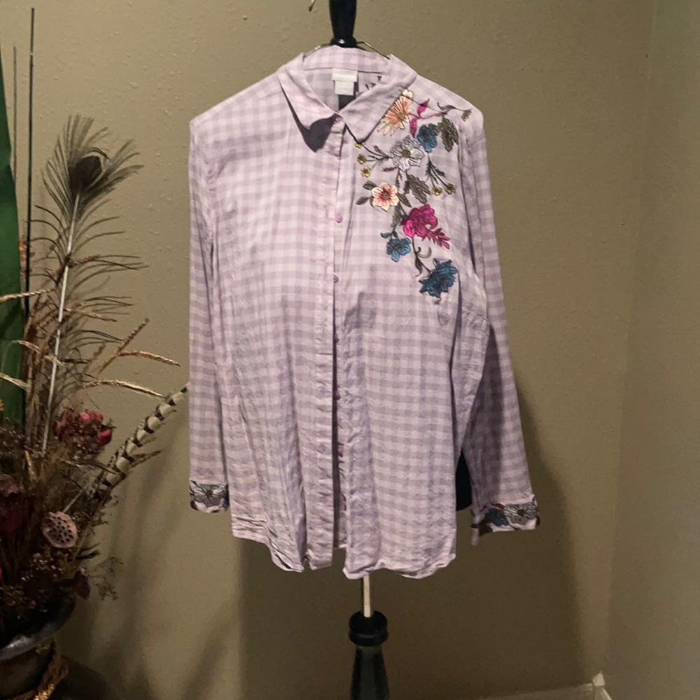 Embroidered blouse